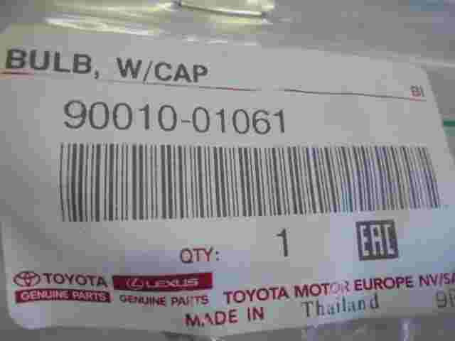 Bulb With Cap  Toyota Land Cruiser Prado 120 Lexus IS II Camry 9001001061