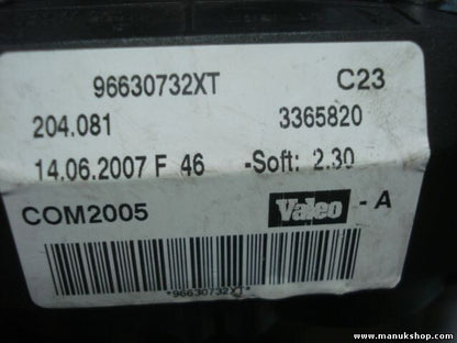 Scheibenwischerhebel Scheibenwischer Peugeot 207 COM2005 96630732XT VALEO