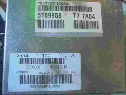 Motorsteuergerät SAAB 9-3 5169958 T77A04 T7.7A04 5380068 033610919