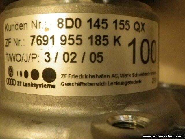 Servopumpe VW Audi A4 B5 8D0 145 155 QX 8D0145155QX 7691955185K 7691 955 185 K