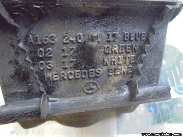 Motorhalter Mercedes-Benz W163 ML 1997-2005 A1632400117 A 163 240 01 17