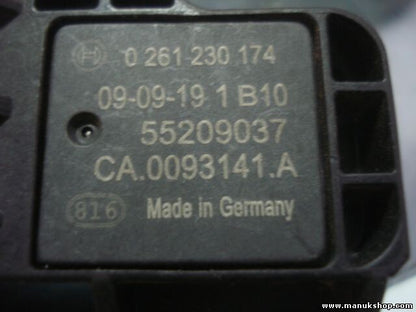 Ladedrucksensor Fiat Punto Panda Idea Stilo Linea 55209037 0055209037 0261230174