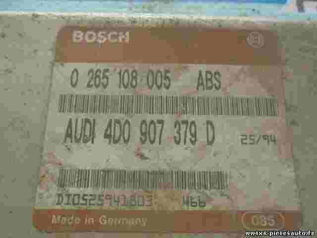 Steuergerät ABS Audi A4 B5 4D0907379D 4DO907379D 4D0 907 379 D BOSCH 0265108005