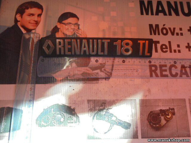 Emblem Logo RENAULT 18 TL