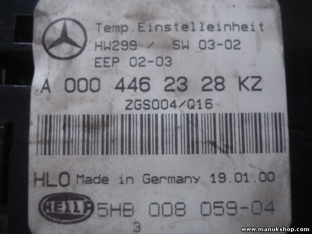 Klimabedienteil Mercedes-Benz Vito Viano A 0004462328 KZ