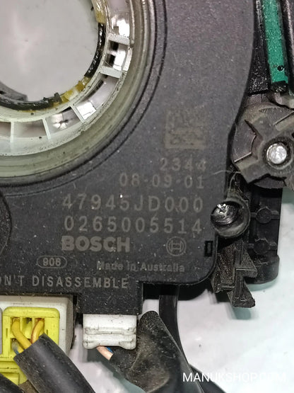 Lichtschalter Blinkerschalter Nissan Qashqai 080901 47945JD000 0265005514 8929SN