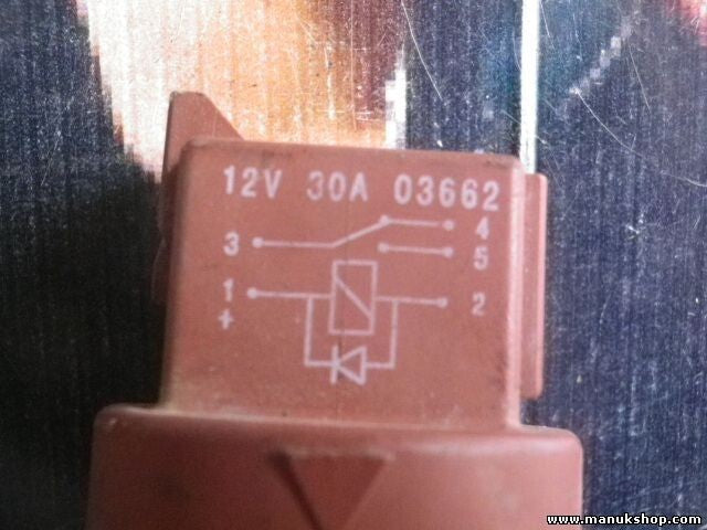 Relais Renault Megane I G.CARTIER /12V 30A 03662 12V 30A03662