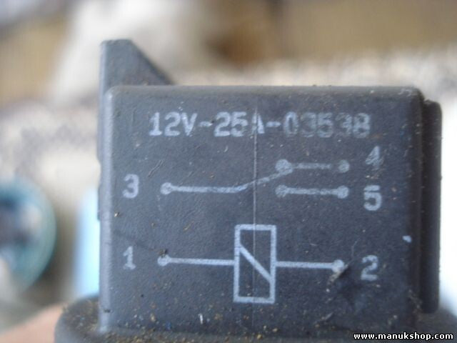 Relais Citroen Saxo 03538 12V-25A-03538