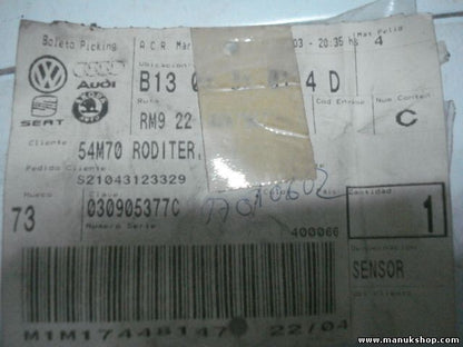 Klopfsensor VW Audi A3 A4 Q7 TT VW Golf Beetle Jetta 030905377C S21043123329
