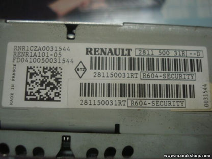Radio CD Renault Twingo II R604 RENR1A101-05 281150031R 2811 500 31R D