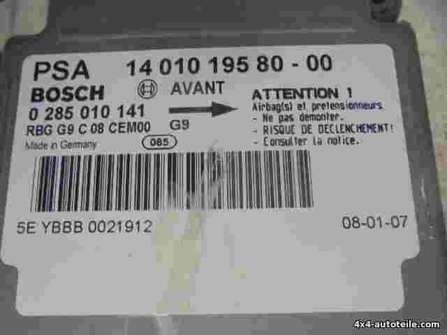 Airbagsensor Airbagsteuergerät Peugeot Expert Fiat Scudo 1401019580 0285010141