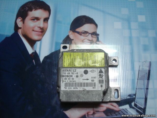 Airbagsensor Airbagsteuergerät Renault Clio 7700426752B 7700 426 752 B 028500115