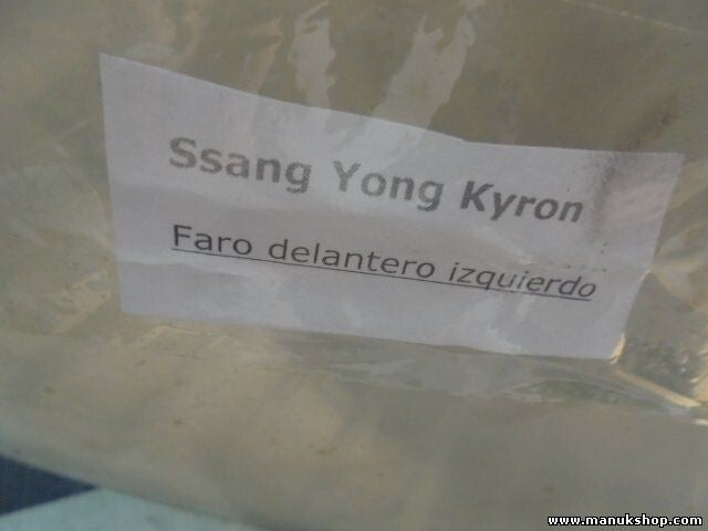 Scheinwerfer links SsangYong Kyron 2.0 TD XDI 4WD A044935 H412V6055W DOM12V288W