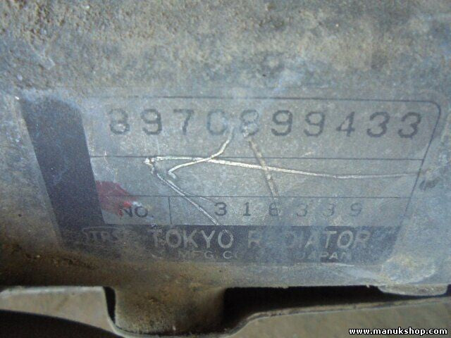 Ladeluftkühler Opel Monterey A 3.1 TD Isuzu Trooper I 1996 8970899433 316389
