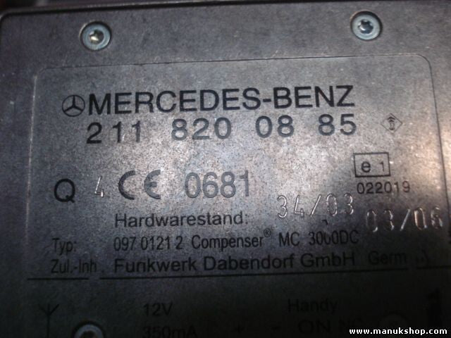 Steuergerät Mercedes-Benz W211 W220 W221 W209 W215 W245 2118200885 211 820 08 85