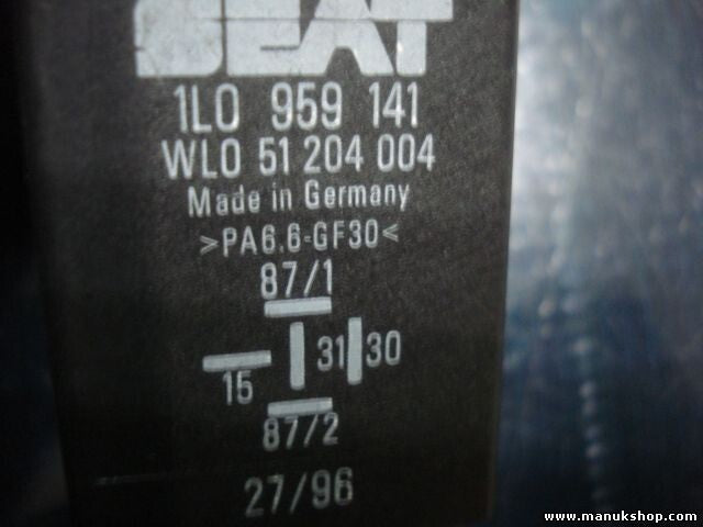 Relais Klimaanlage VW Audi Seat Toledo 1L0959141 1L0 959 141 1LO959141 51204004