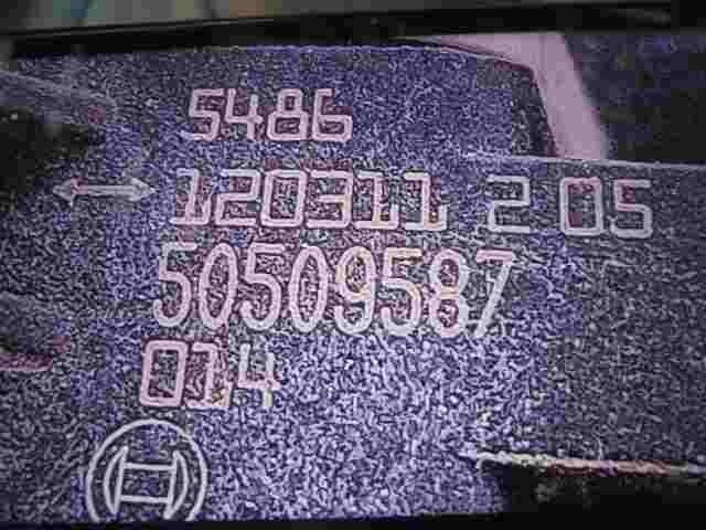 Airbagsensor Airbagsteuergerät Alfa Romeo Giulietta 50509587 120311 205