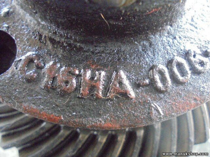 Differential hinten Hinterachsgetriebe Opel Frontera B piñón 41 C15HA006 8018038