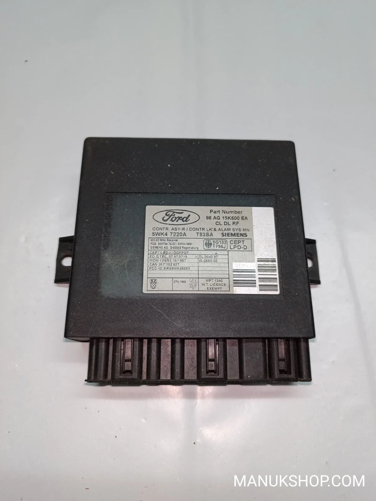 Komfortsteuergerät KSG Ford Focus Mondeo 98AG15K600EA 98 AG 15K600 EA 5WK47230A