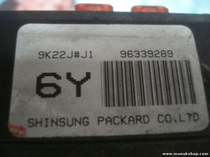 Sicherungskasten Chevrolet Daewoo Nubira 6Y 96339289