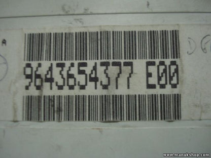 Bordcomputer Citroen Xsara 9643654377 E00 9643654377E00
