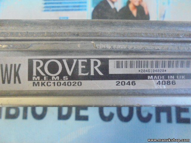 Motorsteuergerät Rover 200 Hatchback XW 214 76 KW, 103 PS WK MKC104020 2046