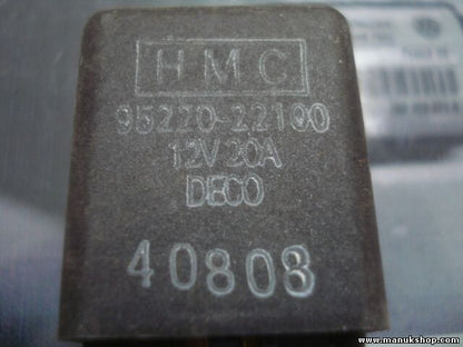 Relais Kia Joice Hyundai Accent 9522022100 95220-22100 DECO ULM HMC 12V 20A