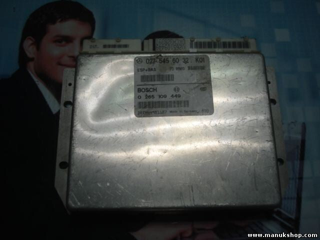Steuergerät ESP BAS Mercedes W168 0275456032 K01 BOSCH 0265109449 FD98M10