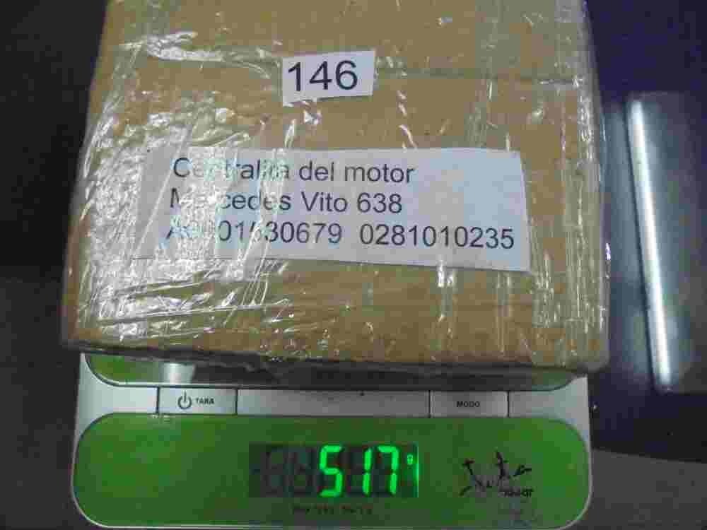 Motorsteuergerät Mercedes Vito 638 Q01 ED6018 CR1.7 CR17 2.2L 4ZYL FD 99M09
