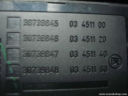 Fensterheber schalter Volvo V50 S40 30739845 30739846 30739847 30739848 03451100