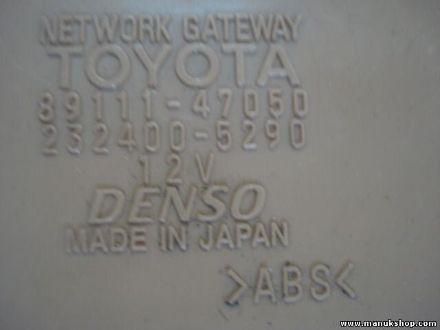 Computer-Netzwerk-Gateway Toyota Prius 2003-2009 8911147050 DENSO 2324005290