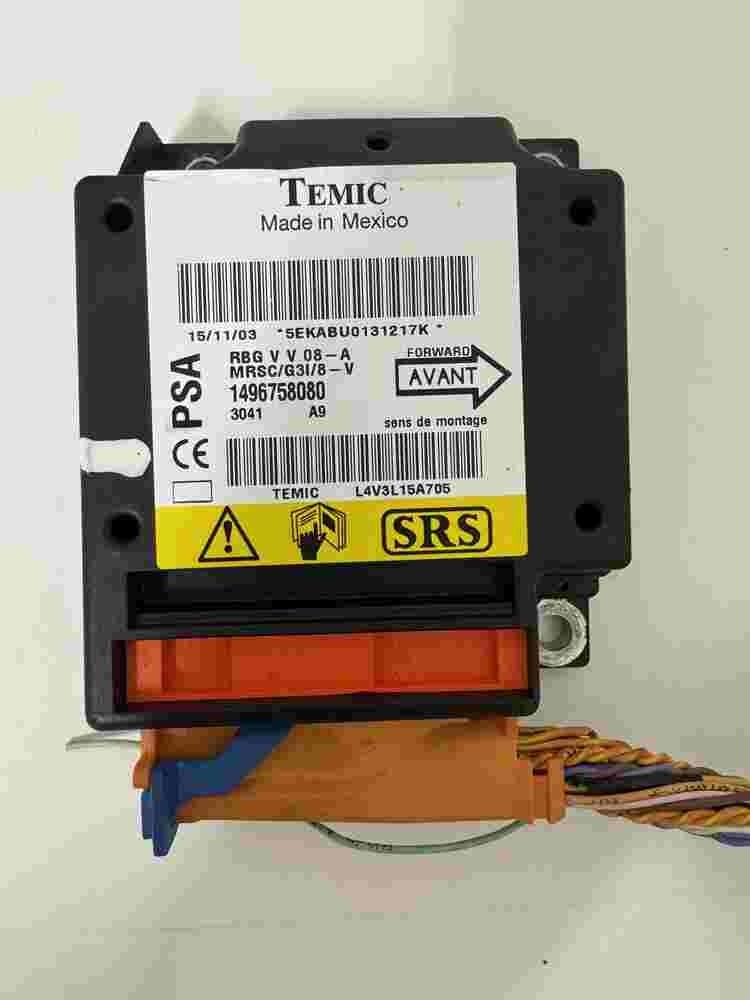 Airbagsteuergerät Peugeot 807 Citroen C3 C8 1496758080 3041A9 L4V3L15A705