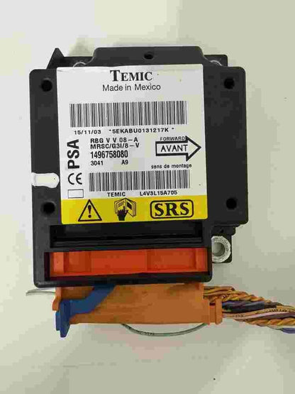 Airbagsteuergerät Peugeot 807 Citroen C3 C8 1496758080 3041A9 L4V3L15A705