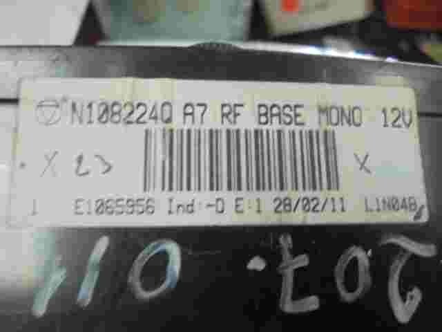 Heizungsbedienteil Klimabedienteil Peugeot 207 A7 RF N108224Q E1065956 L1N04B
