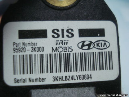 Airbagsensor Airbagsteuergerät Hyundai i30 TRW 959203K000 95920-3K000