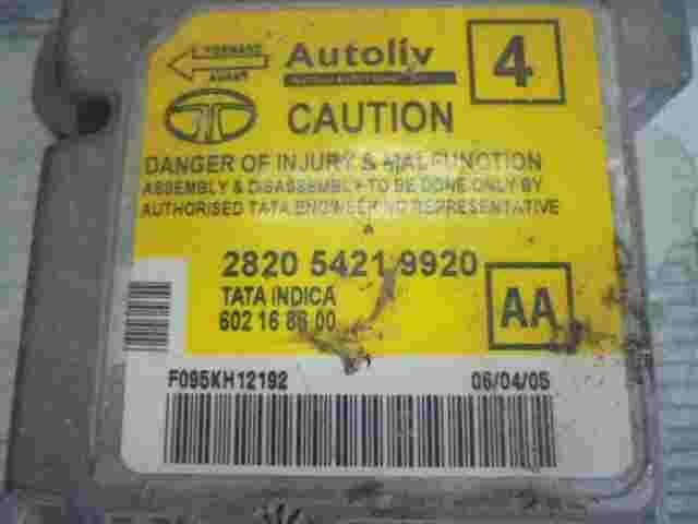 Airbagsensor Airbagsteuergerät Tata Indica Indigo (AA) 282054219920 602168800