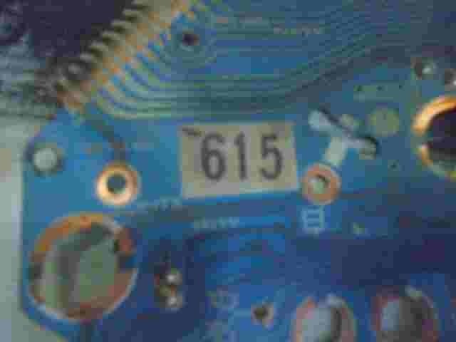 Diagramm des Tachometers  Mitsubishi Pajero Montero V20 V40 Yazaki Meter 615