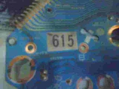 Diagramm des Tachometers  Mitsubishi Pajero Montero V20 V40 Yazaki Meter 615