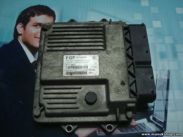 Motorsteuergerät Opel Corsa 1.3 JTD 55190069 WJ 7160002306 71600.023.06