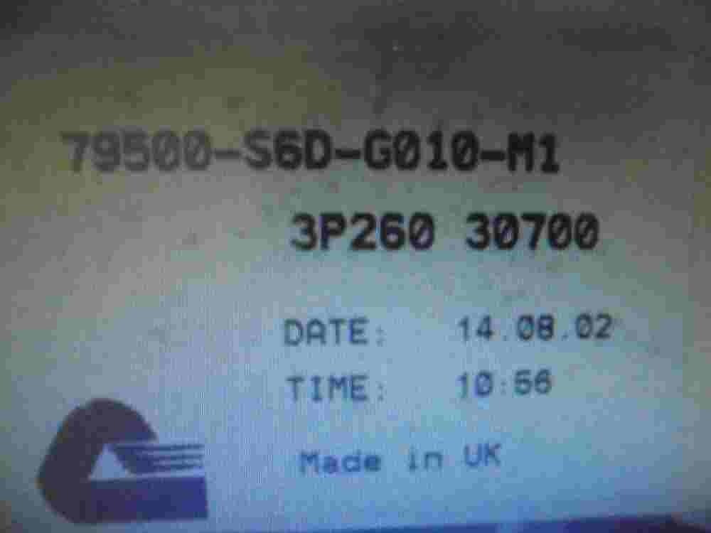 Heizungsbedienteil Honda Civic Rover 79500S6DG010M1 79500S5TG022M1 3P26030700