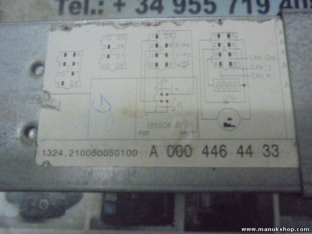 Diagrammscheiben Mercedes Sprinter W903 Fiat Ducato DAF A0004464433 0004464433