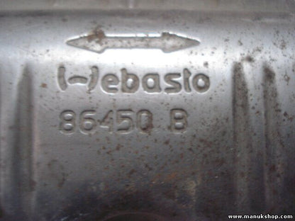 Abgasschalldämpfer Standheizung Mercedes-Benz WEBASTO TOP E 86450B 86450 B