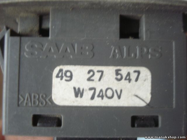 Fensterheber schalter Saab 9-5 Kombi ALPS 4927547 49 27 547 W 74OV