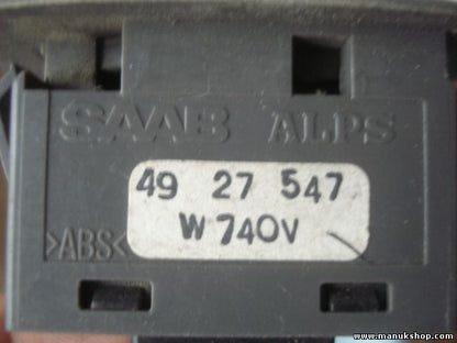 Fensterheber schalter Saab 9-5 Kombi ALPS 4927547 49 27 547 W 74OV