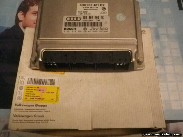 Motorsteuergerät Audi VW 4B0997401BX 0986282151 BOSCH 0281010399 4B0907401AC