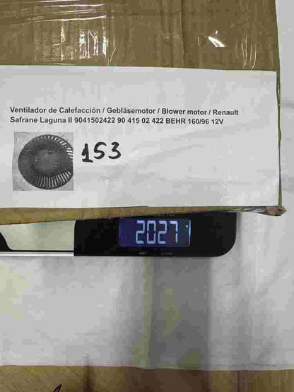 Gebläsemotor Renault Safrane Laguna II 9041502422 90 415 02 422 BEHR 160/96