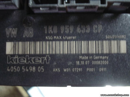 Komfortsteuergerät KSG VW Seat Skoda 1K0959433CP 1K0 959 433 CP 4050549805