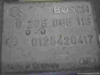 Sensor Querbeschleunigung Mercedes W168 1995-2002 0125420417 BOSCH 0265005113