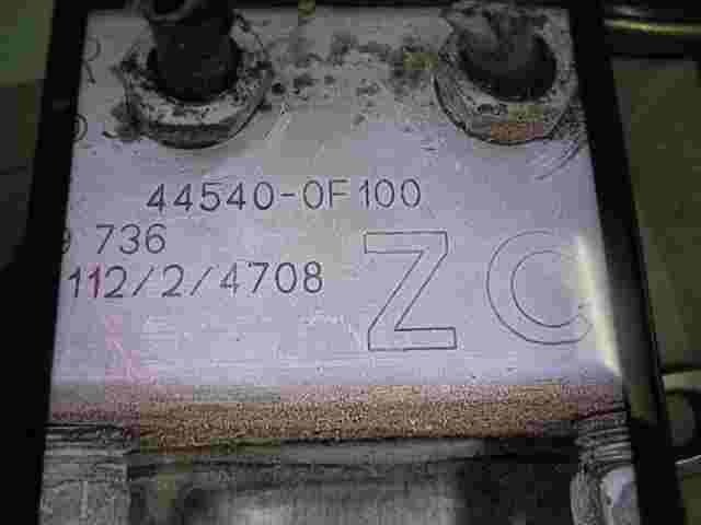 ABS Hydraulikblock Toyota Corolla Verso 445400F100 2265106455 BOSCH 0265956504