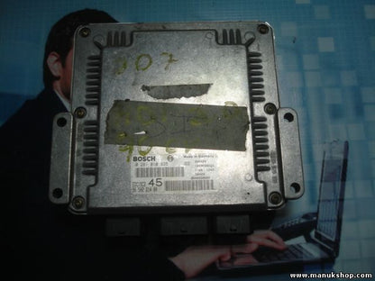Motorsteuergerät Peugeot 307 EDC15C245 9650221480 96 502 214 80 BOSCH 0281010935
